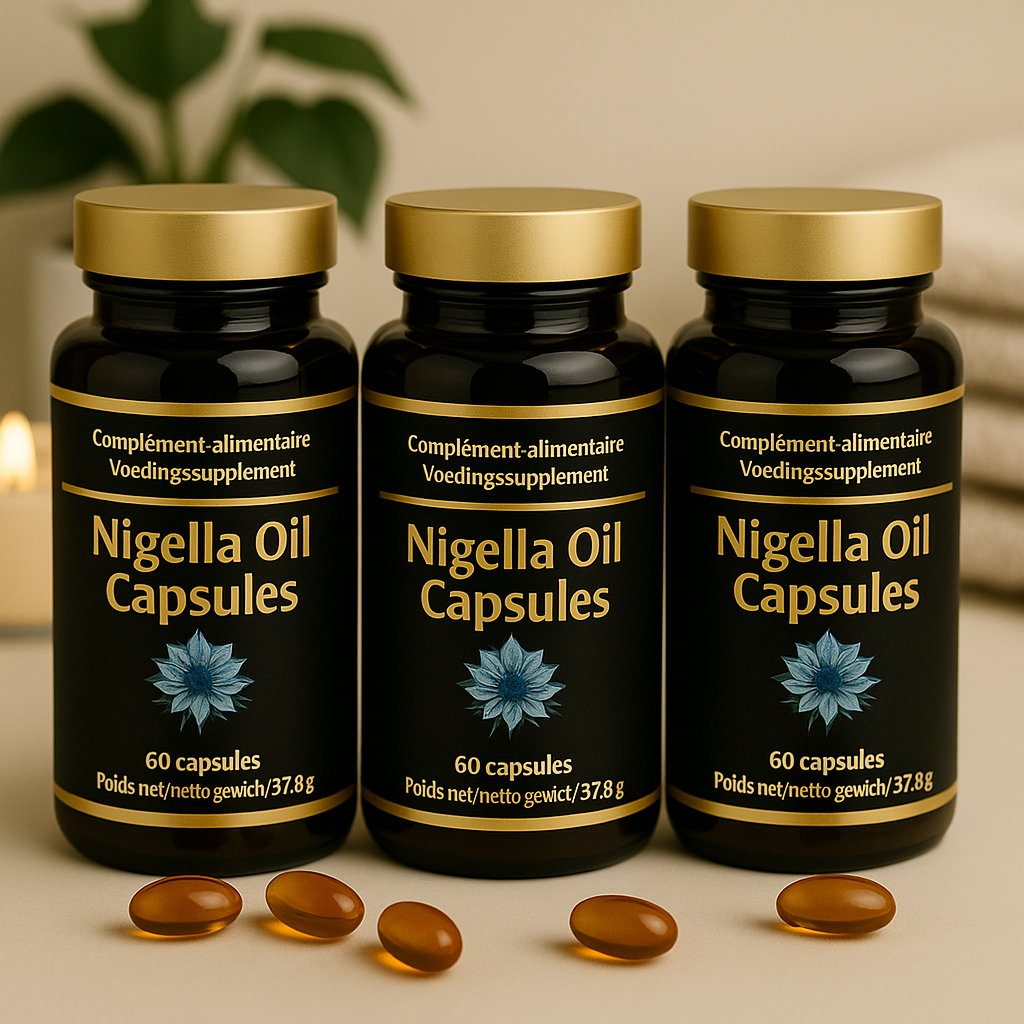 Pack de 3 Nigella Oil Capsules